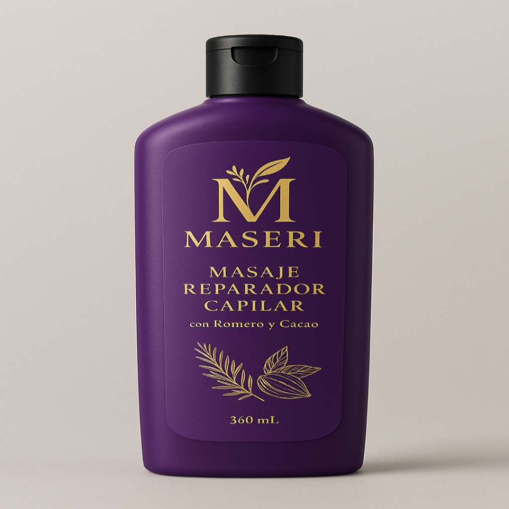 Masaje Reparador con romero y Cacao Maseri 360mL